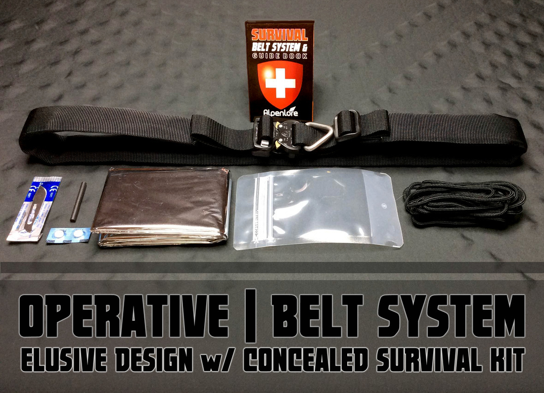 survival kit belt system